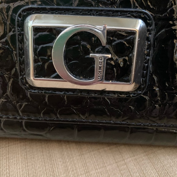 Guess Slim Trifold Croc Wallet - Picture 4 of 5